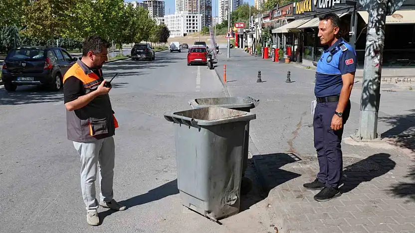 Talas'ta gelişigüzel çöpe geçit yok