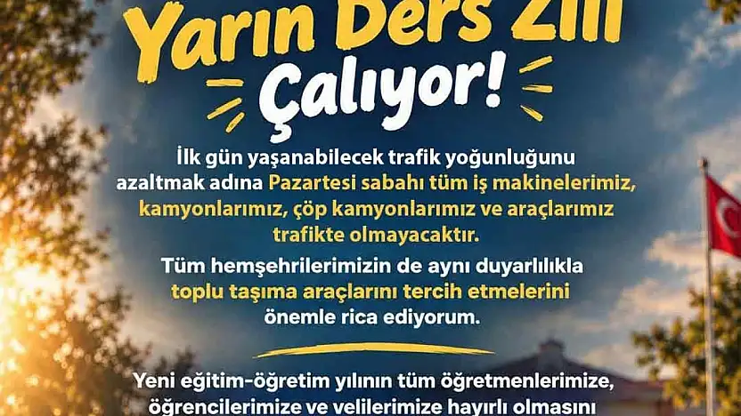 Talas'ta ilk gün trafik duyarlılığı