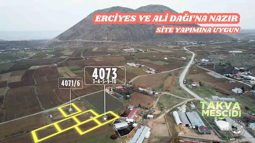 Talas'ta taksitli yatırım fırsatını sayılı saatler
