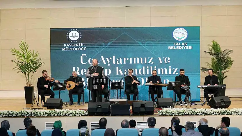 Talas'ta Üç Aylar coşkuyla karşılandı