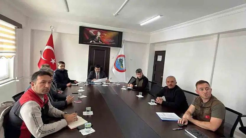 Tomarza'da Av Komisyonu Toplantısı yapıldı
