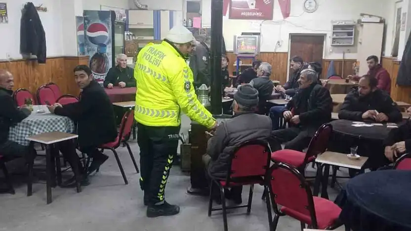 Tomarza'da vatandaşlar trafik ve dolandırıcılık konularında bilgilendirildi