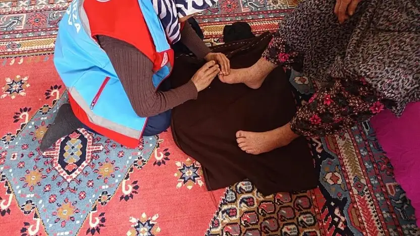 Tomarza'da Yaşlılar Haftası'nda anlamlı hizmet