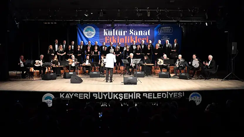 Türk Sanat Müziği konseri Kayserililerden büyük ilgi gördü