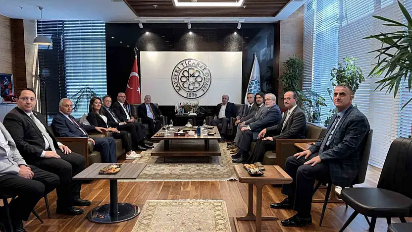 Ümit Özdağ'dan KAYSO ve KTO'ya ziyaret