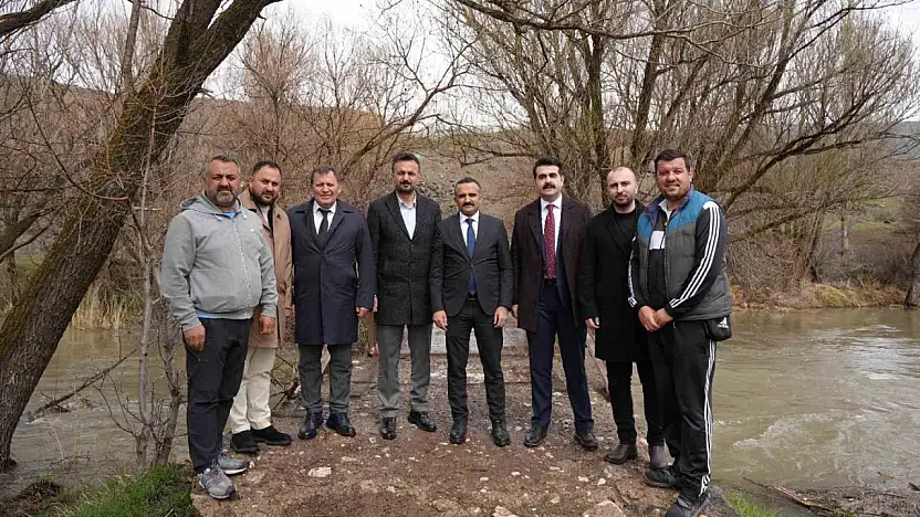 Vali Yardımcısı Tekeş'ten kano parkurunda önemli inceleme