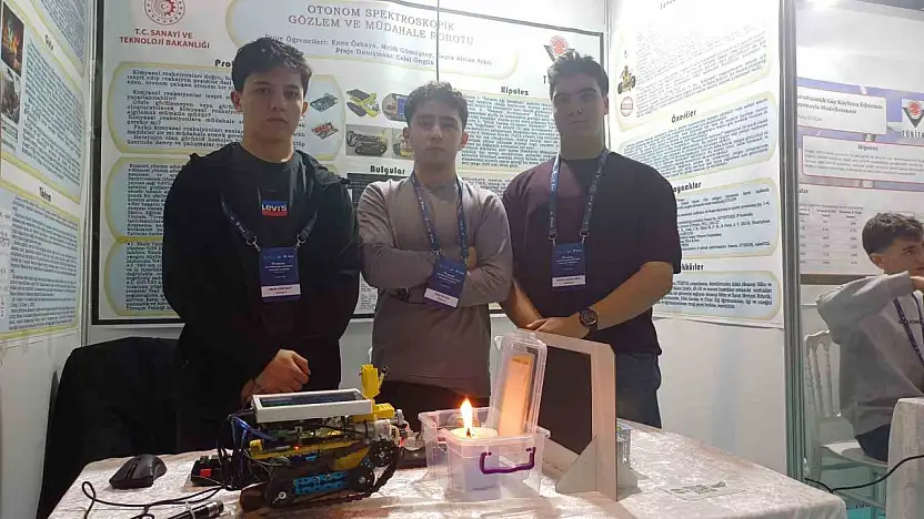 Yangına 'otonom' müdahale