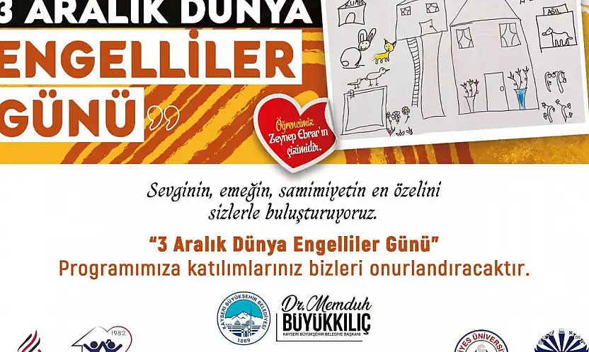 3 Aralık Dünya Engelliler Günü'ne özel program