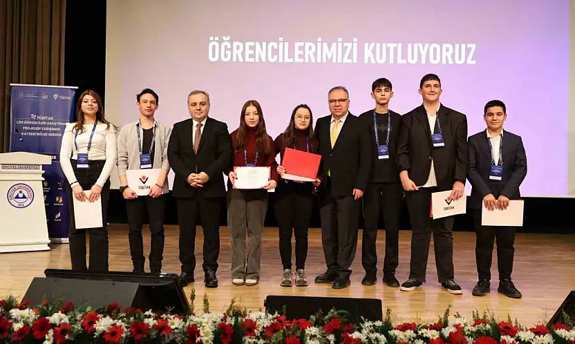 57. TÜBİTAK Lise Öğrencileri Araştırma Projeleri Yarışması'nda  ödüller sahiplerini buldu