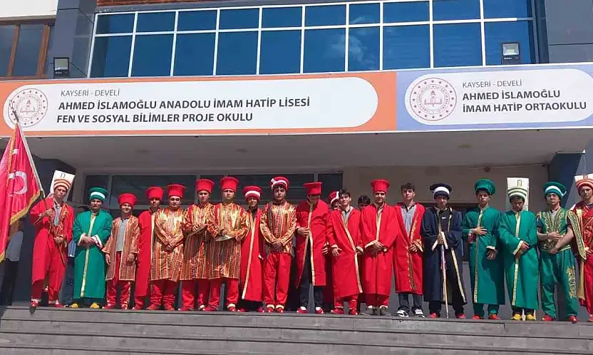 60 yıllık İmam Hatip Okulu, yeniden mehter takımı kurdu