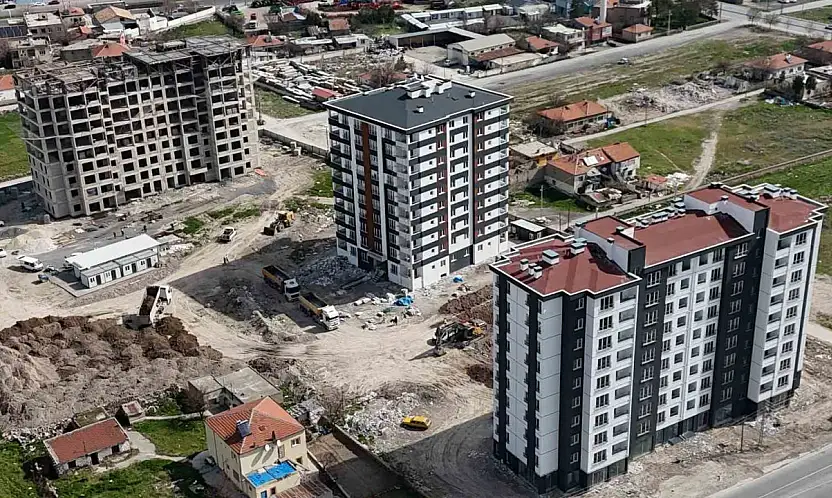 Anbar 2. Etap Kentsel Dönüşüm Blokları hızla yükseliyor