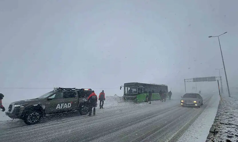 Ani tipi kazaya neden oldu, yardıma ekipler koştu