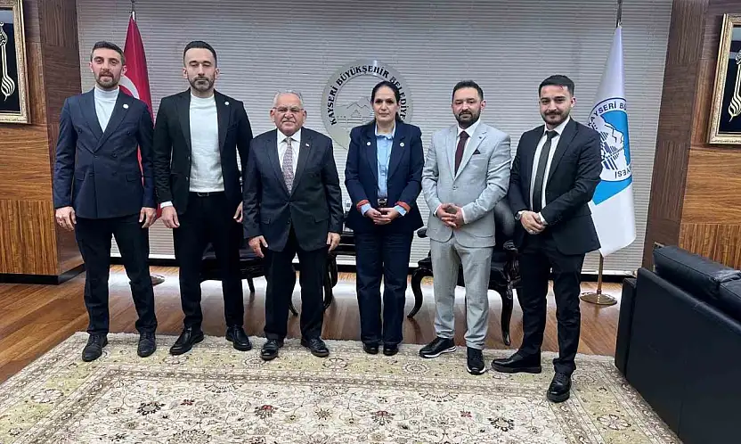 Avrupa Kayserili İşverenler Birliği'nden Başkan Büyükkılıç'a ziyaret