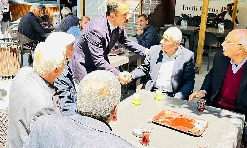 Avşar Aslan Tomarzalılarla bayramlaştı