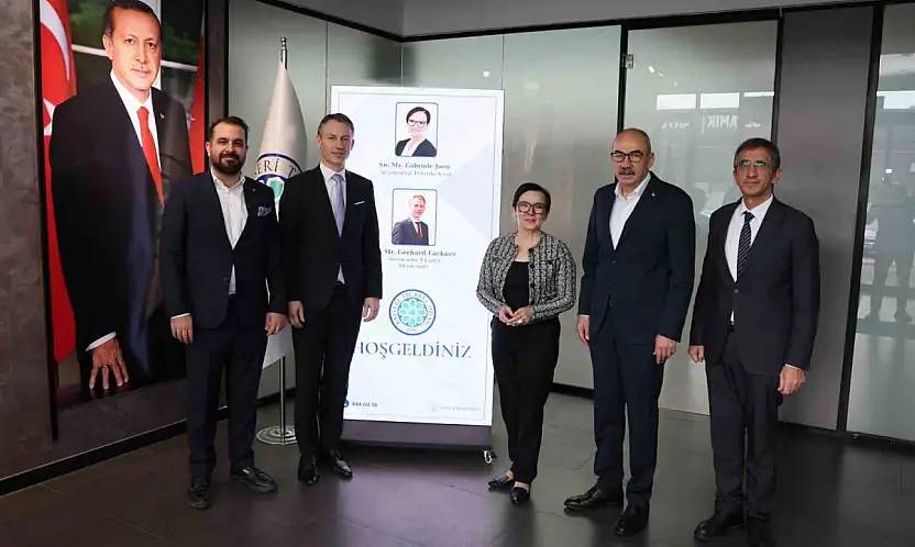 Avusturya'nın Ankara Büyükelçisi ile Ticaret Müşavirinden KTO'ya ziyaret