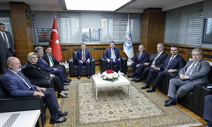 Bakan Kurum ve Yumaklı, Kayseri'nin vizyon projelerini inceledi
