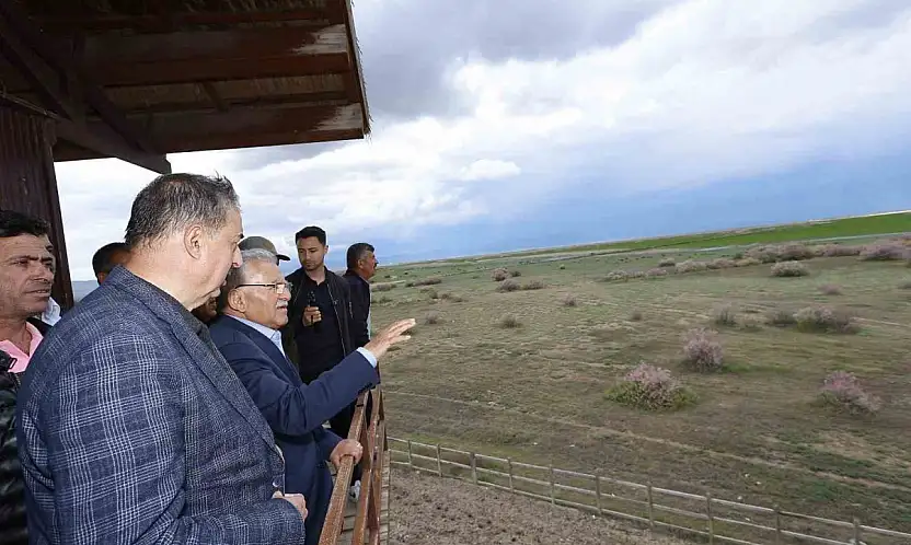 Başkan Büyükkılıç: 'Sultan Sazlığı yeniden canlandı'