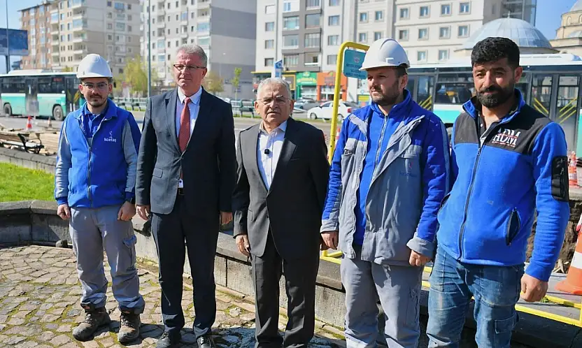 Başkan Büyükkılıç, 11 adet yaya üst geçidi projesinin ilk etap çalışmalarını inceledi