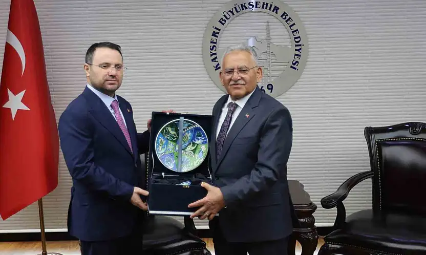 Başkan Büyükkılıç, Bakan Gürlek'i ağırladı: 'Kayseri, bir cazibe merkezi'