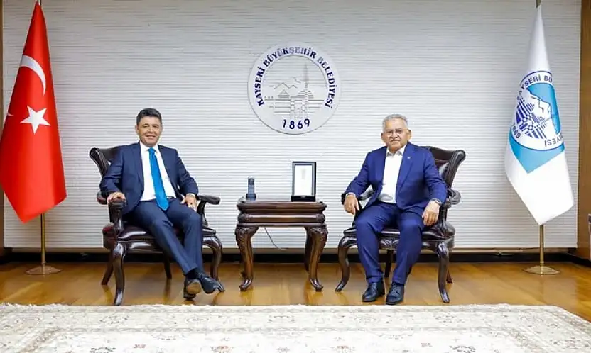 Başkan Büyükkılıç, Bakan Yardımcısı Boyraz'ı ağırladı
