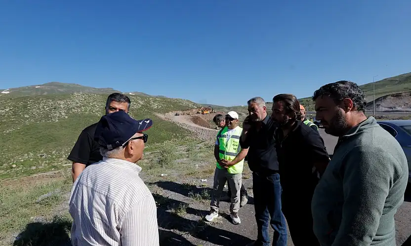 Başkan Büyükkılıç, Erciyes'e nefes olacak alternatif yol çalışmalarını inceledi