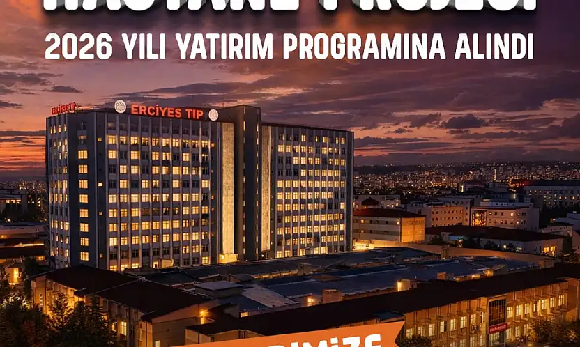 Başkan Büyükkılıç'tan 'yeni hastane' açıklaması