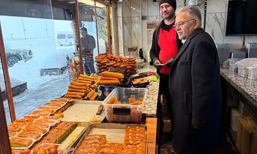 Başkan Büyükkılıç'tan Erciyes Kayak Merkezi'nde esnaf ziyareti
