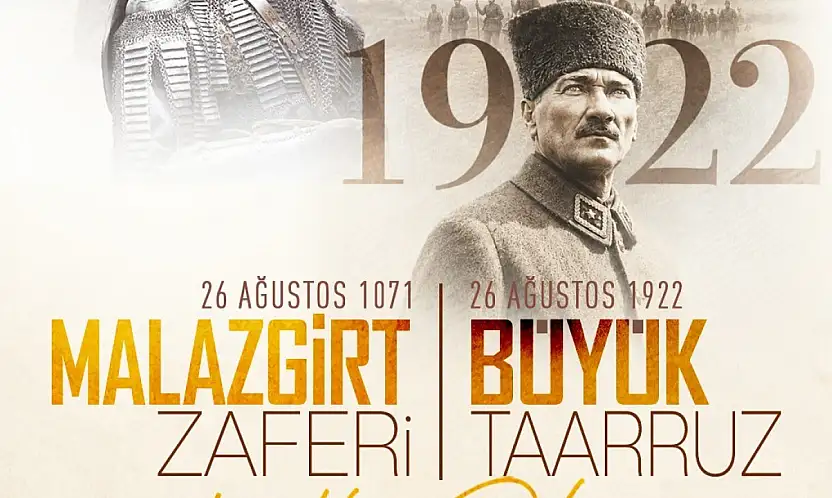 Başkan Büyükkılıç'tan Malazgirt ve Büyük Taarruz Zaferi mesajı