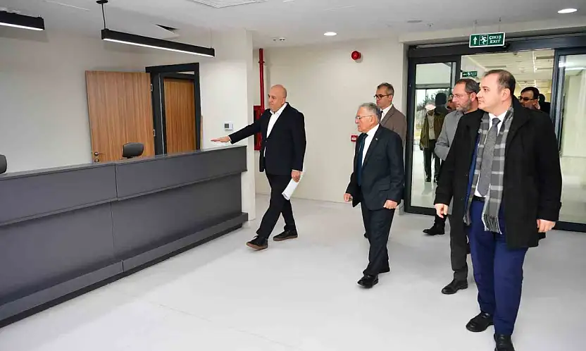 Başkan Büyükkılıç'tan Saffet Arslan Palyatif Bakım Merkezi'ne yakın takip