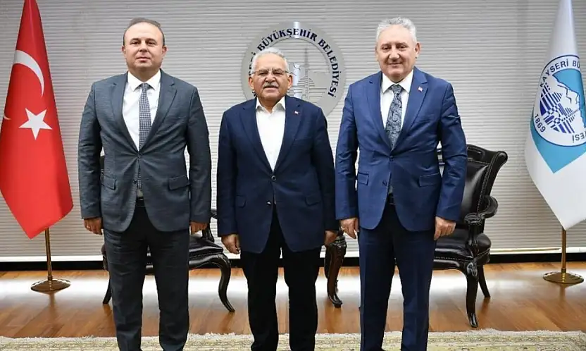 Başkan Büyükkılıç, Tarım Reformu Genel Müdürü Yıldız'ı ağırladı