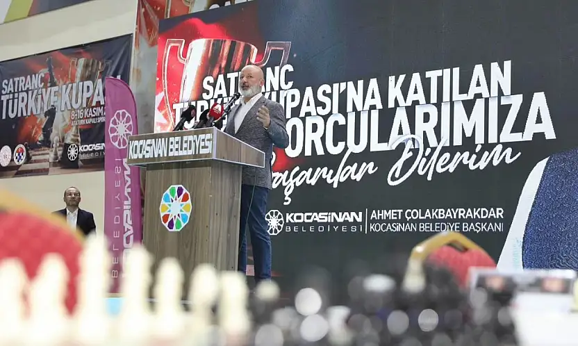 Başkan Çolakbayrakdar: 'Satrançta kazanan, Türkiye'nin geleceği olan evlatlarımızdır'