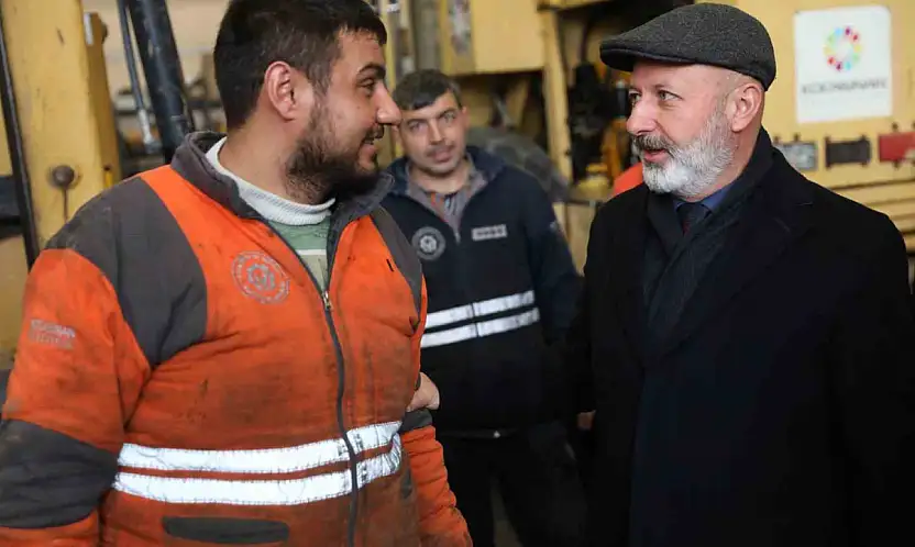 Başkan Çolakbayrakdar: 'Şehrimizin ihtiyaçlarını fabrika gibi çalışan kendi atölyelerimizde üretiyoruz'