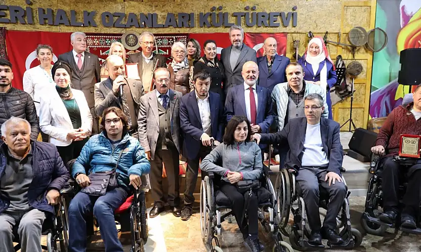 Başkan Çolakbayrakdar, engellilerin gönüllerine dokundu