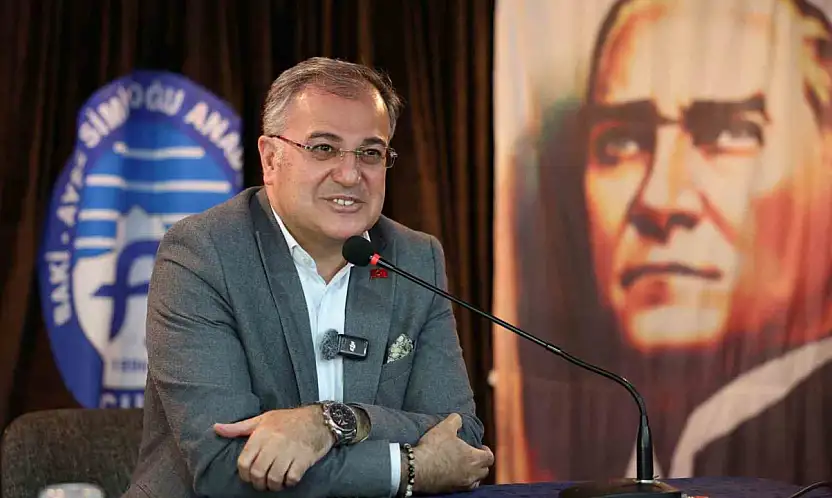 Başkan Özdoğan gençlerle baş başa
