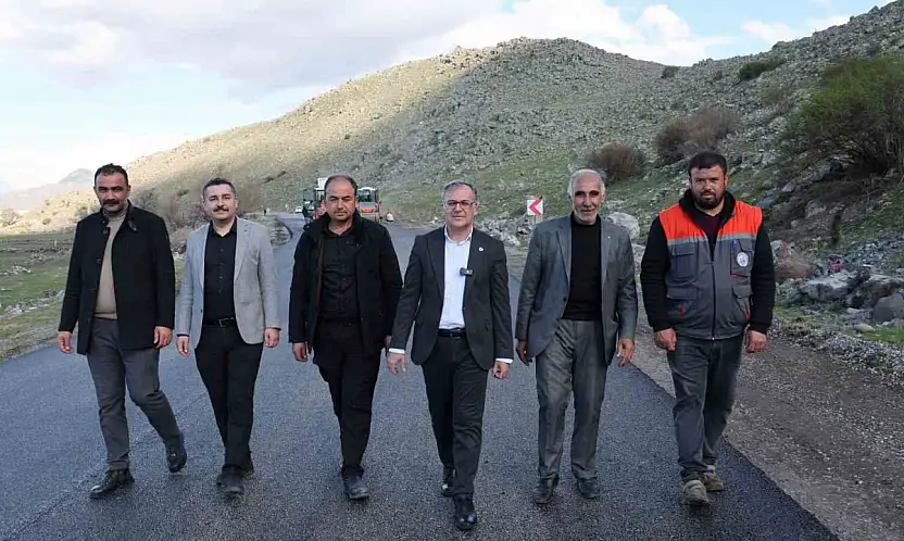 Başkan Özldoğan: 'Hürmetçi - Gelbula yolunda konfor artıyor'