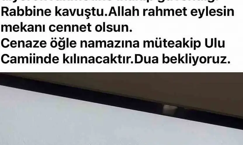 Başkan Öztürk'ün acı günü