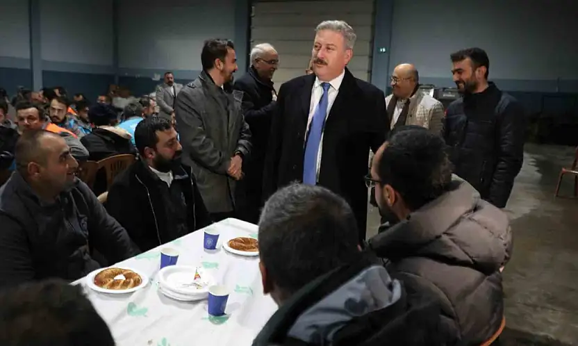 Başkan Palancıoğlu, saha çalışanları ile bir araya geldi