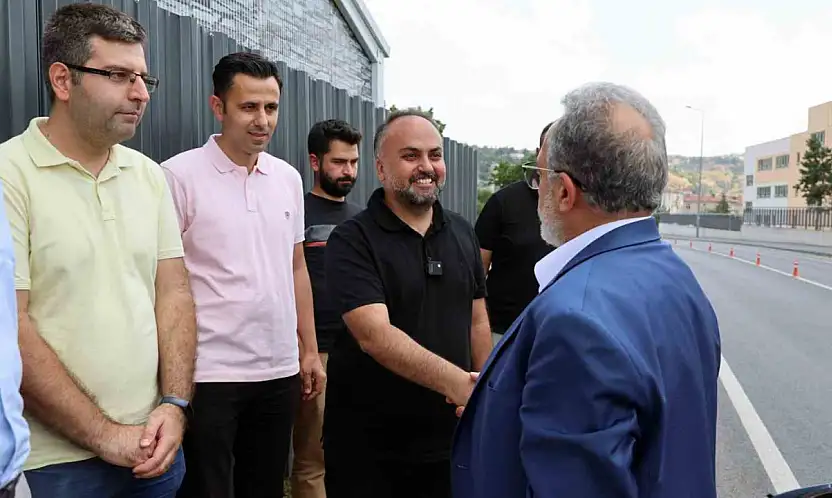 Başkan Yalçın'dan Kalpaklıoğlu ailesine teşekkür