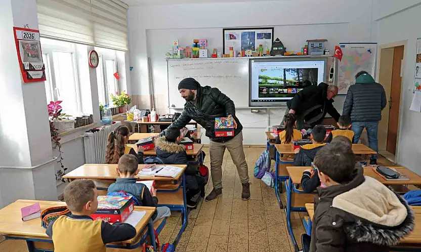 Başkan Yalçın'dan kış gününde yürek ısıtan destek