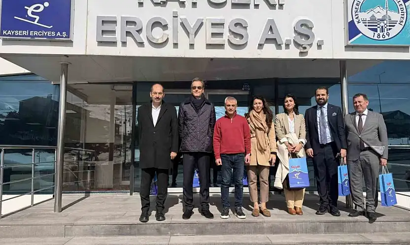Belçika heyeti Erciyes'e hayran kaldı