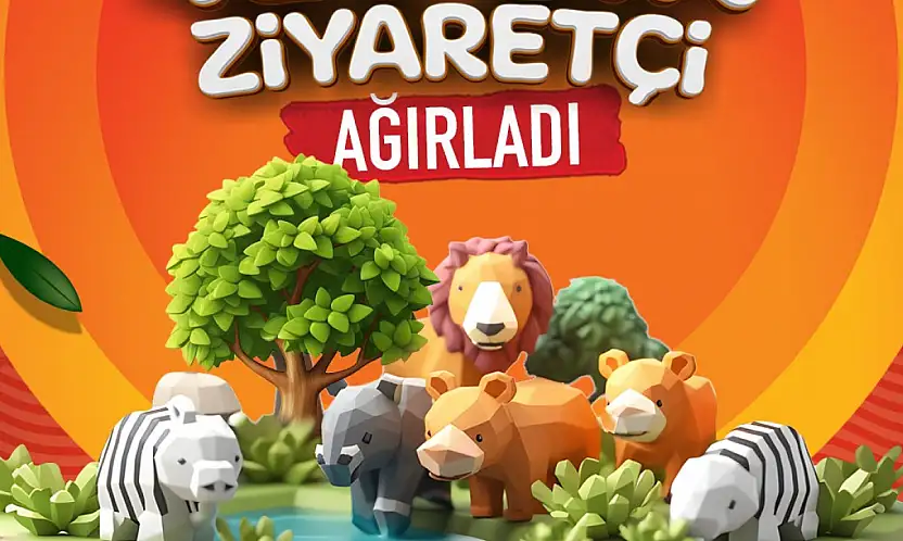 Bin 308 hayvana yuva olan hayvanat bahçesi 420 bin ziyaretçiyi misafir etti