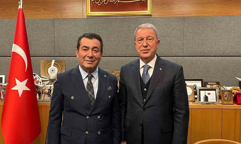 Bünyan'a yapılacak OSB için Ankara çıkarması: Başkan Metin'den Hulusi Akar'a ziyaret