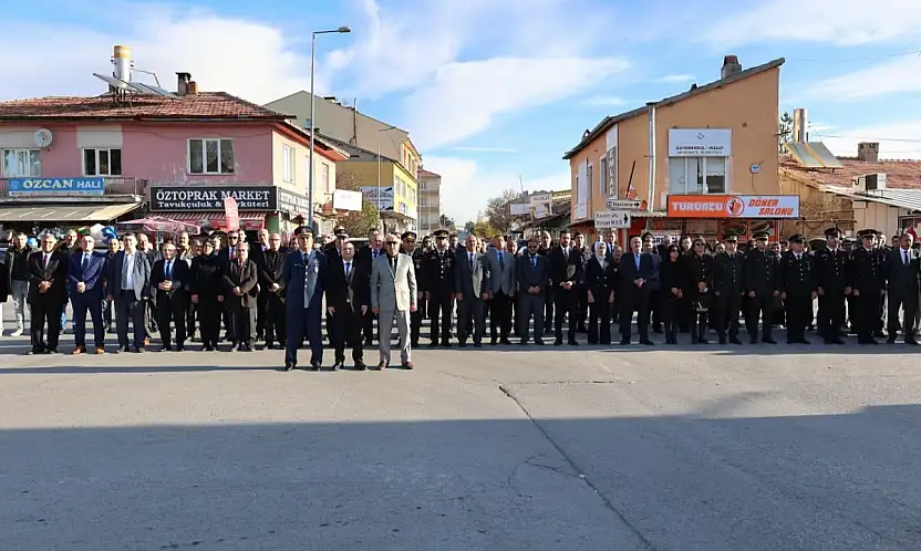Bünyan'da 10 Kasım Atatürk'ü anma programı düzenlendi