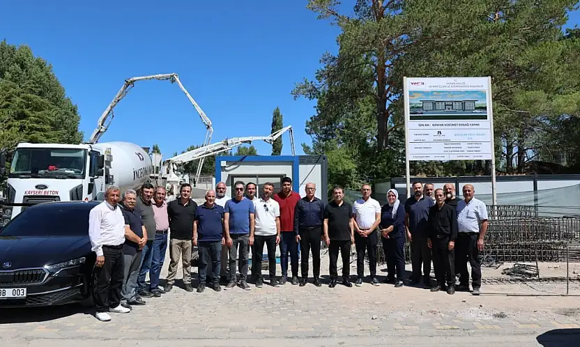 Bünyan Hükümet Konağı'nın temeli atıldı