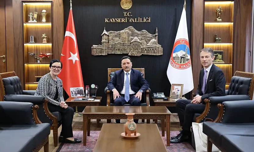 Büyükelçi Gabriele Juen'den Vali Çiçek'e ziyaret