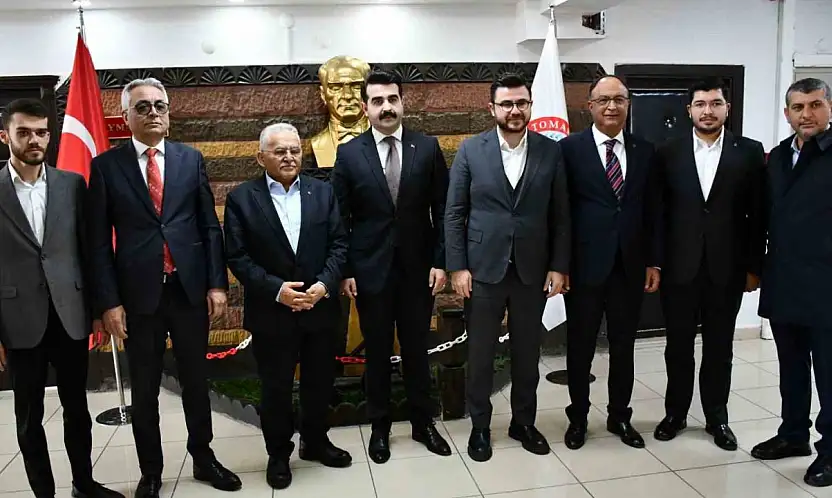 Büyükkılıç ve Okandan'dan Tomarza'ya ziyaret