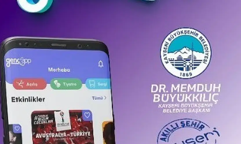 Büyükşehir, GençApp ile Kayseri'nin sosyal hayatını dijitalleştirdi