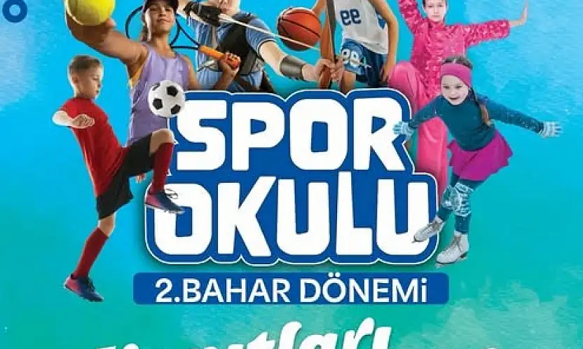 Büyükşehir'in 2. Bahar Spor Okulları kayıtları başladı