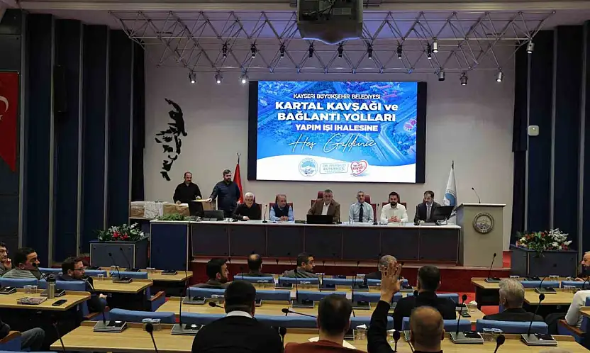 Büyükşehir'in Kartal Kavşağı ve Bağlantı Yolları Projesi'nde yapım ihalesi gerçekleştirildi