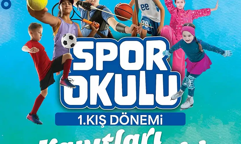 Büyükşehir'in spor okulunda 1. kış dönemi kayıtları başladı